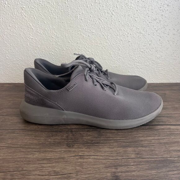 KIZIK Madrid Eco Knit Handsfree Sneakers Shoes Athletic Grey‎ Mens Size 12 - Picture 1 of 7
